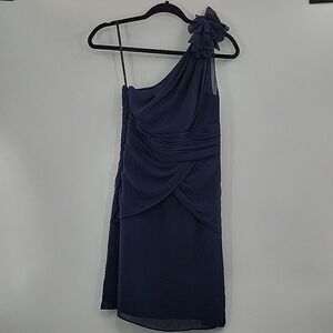 3 For$20 Wtto Blue one shoulder dress size 2